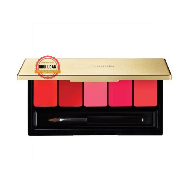 [ GIFT ] Bảng Son lỳ Su:m37 Losec Summa 5 màu Elixir Golden Lipstick mẫu mới 2019