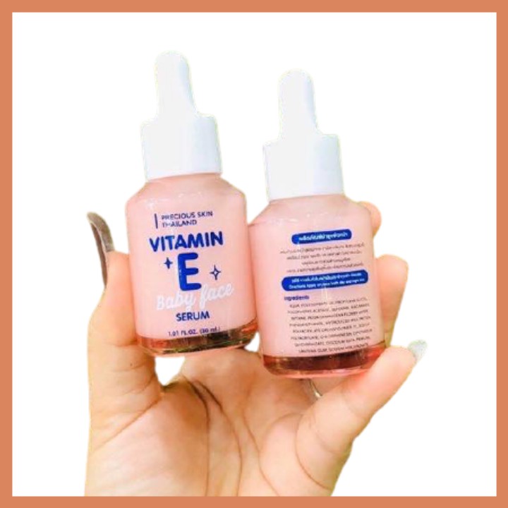 Serum dưỡng trắng Vitamin E Baby Face Thái Lan 30ml