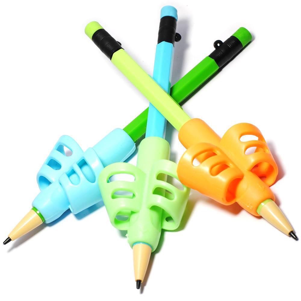 SET 3 Chiếc Dụng Cụ Đệm Tay Cầm Bút Đúng Cho Bé Tập Viết