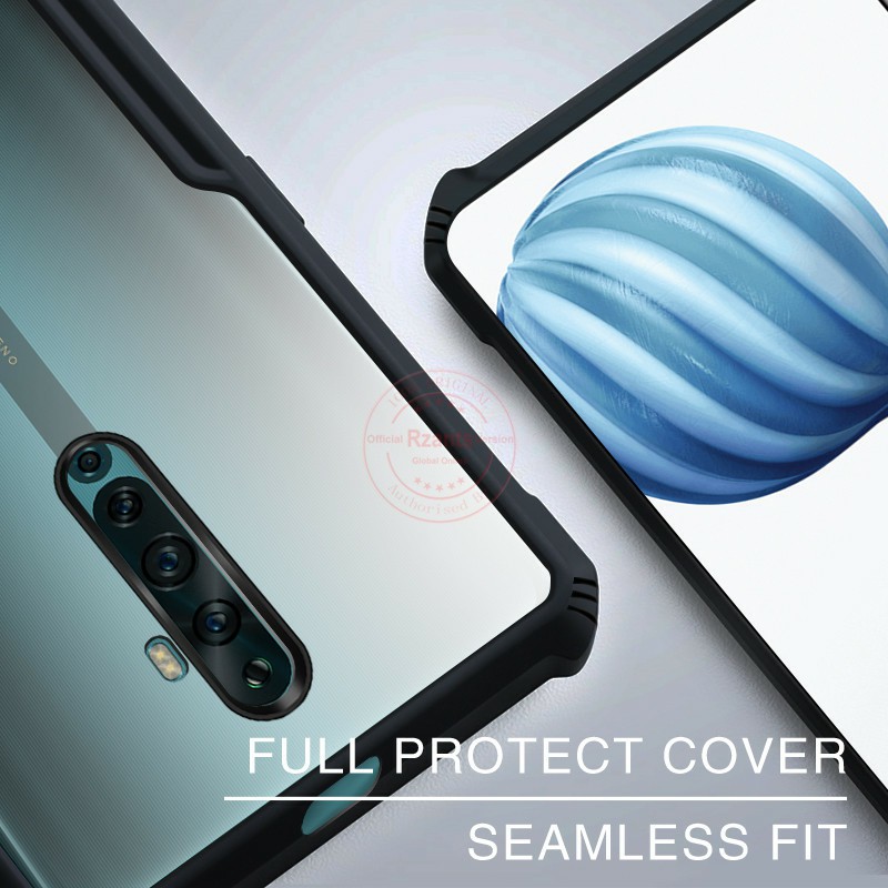 Ốp lưng XUNDD Oppo Reno 8T 5G / Reno 7Z 5G Reno 8Z 5G / Oppo A74 4G chống sốc lưng trong viền màu chống va đập mạnh