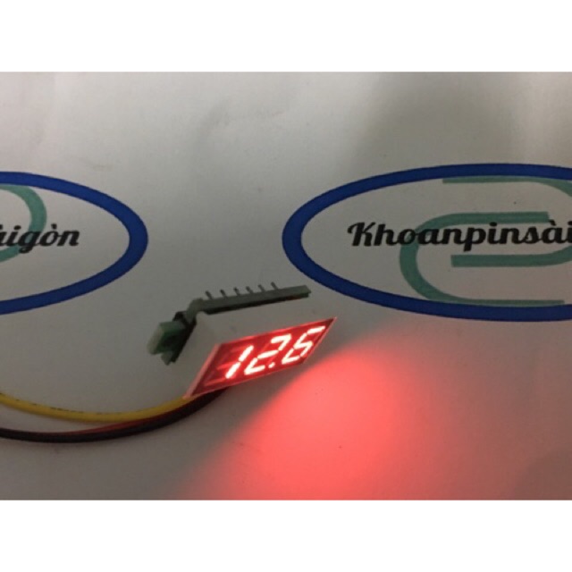 Led đo volt từ 0-40vol DC. Hiển thị số
