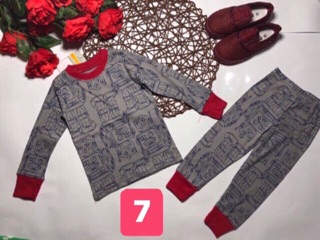 [Size 7: 20kg-22kg]BỘ TAY DÀI BÉ TRAI