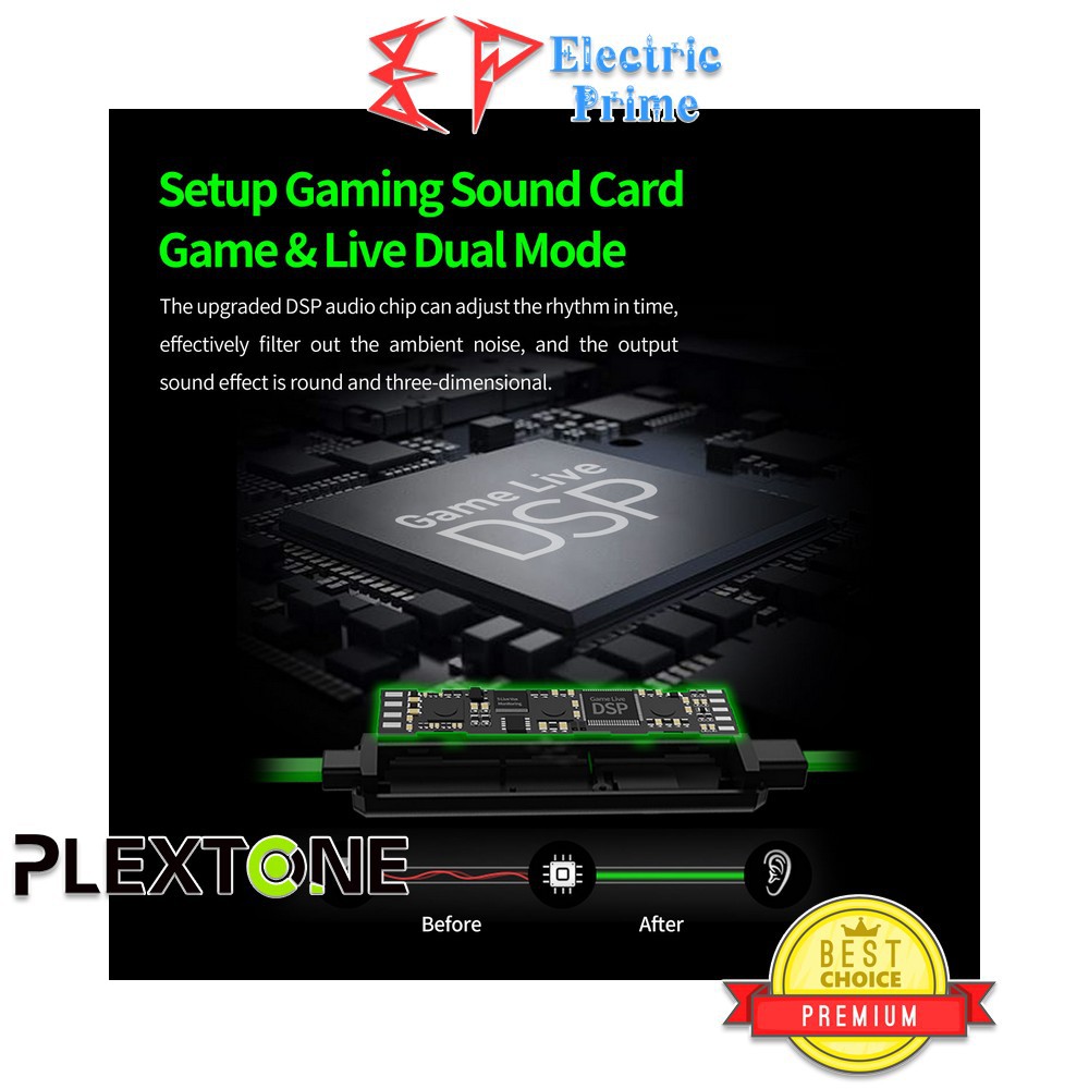 Tai Nghe Chơi Game Plextone G30gl Type-c Dsp Tích Hợp Mic Cho Pubg Mobile