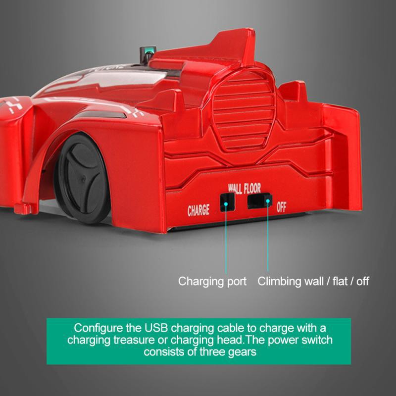 Xe điều khiển từ xa ô tô leo tường