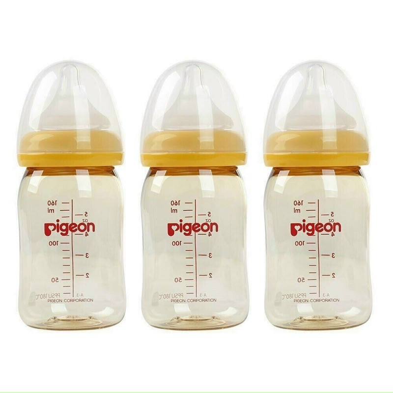  BQShop Bình sữa Pigeon SofTouch 160ml, 240ml hàng nhập khẩu