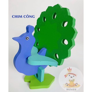 Đồ chơi gỗ xếp hình 3D