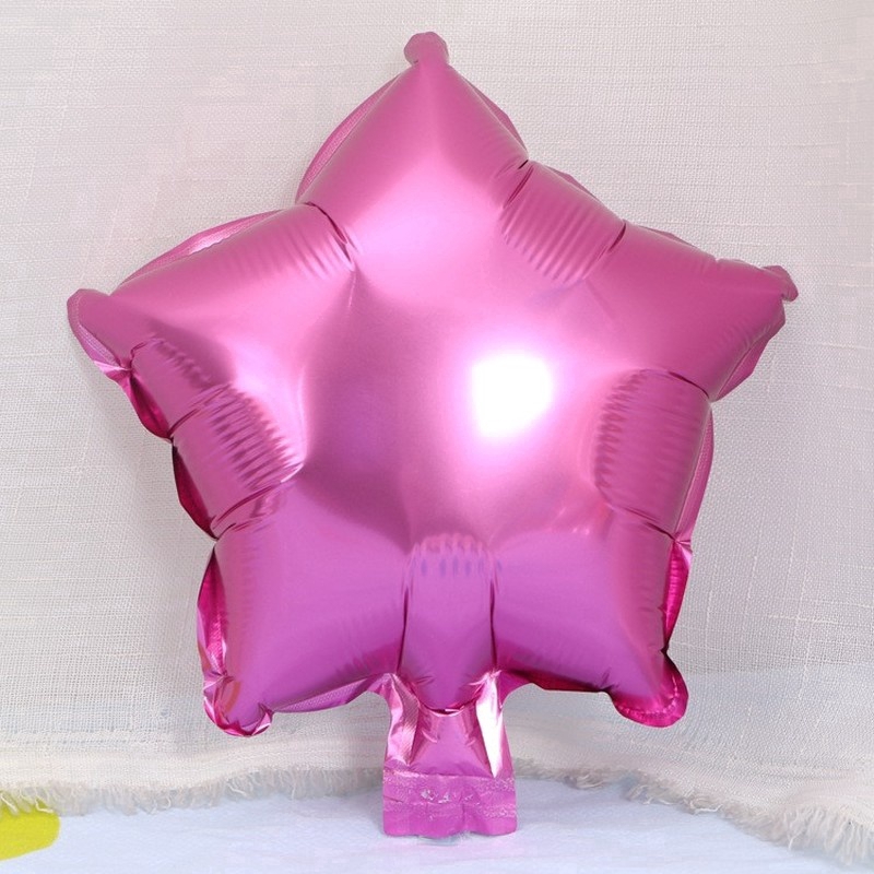 5 Bong Bóng Nhôm Hình Ngôi Sao 10 Inch