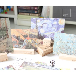 [New] Postcard tranh Van Gogh trang trí bàn làm việc, quà tặng, viết thư