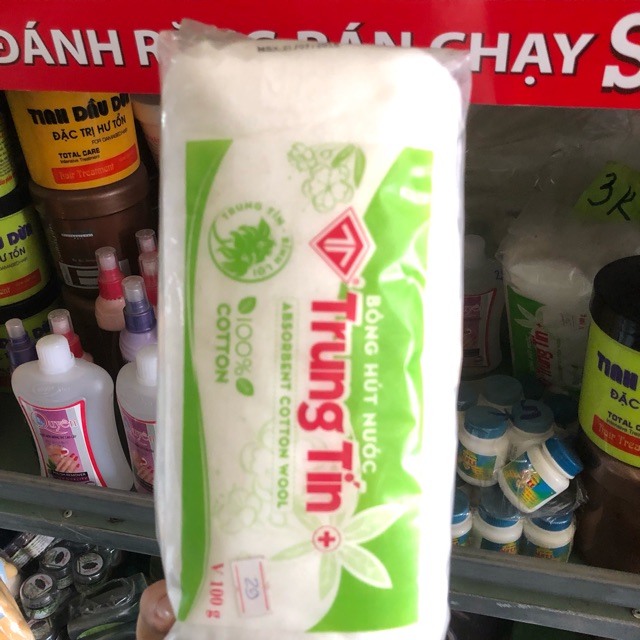 Bông gòn lớn 100g