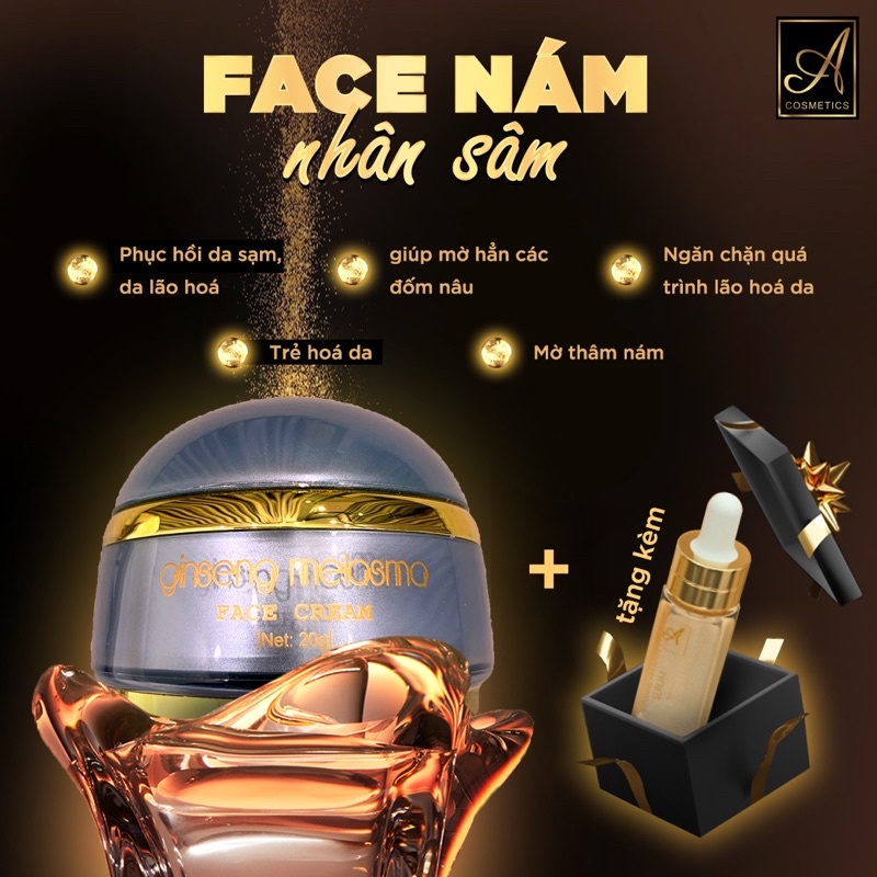 Kem Face Nám Nhân Sâm Acosmetics Phương Anh Hàng Chính Hãng