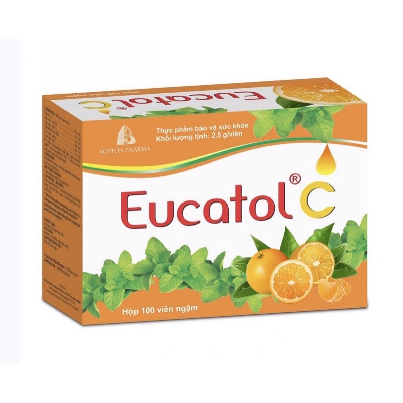 Kẹo EUCATOL C - 100viên