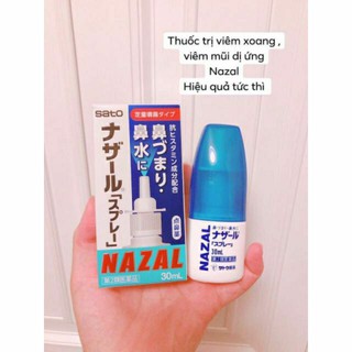 Nước xịt rửa mũi Nhật Bản (Hàng chính hãng, có bill)