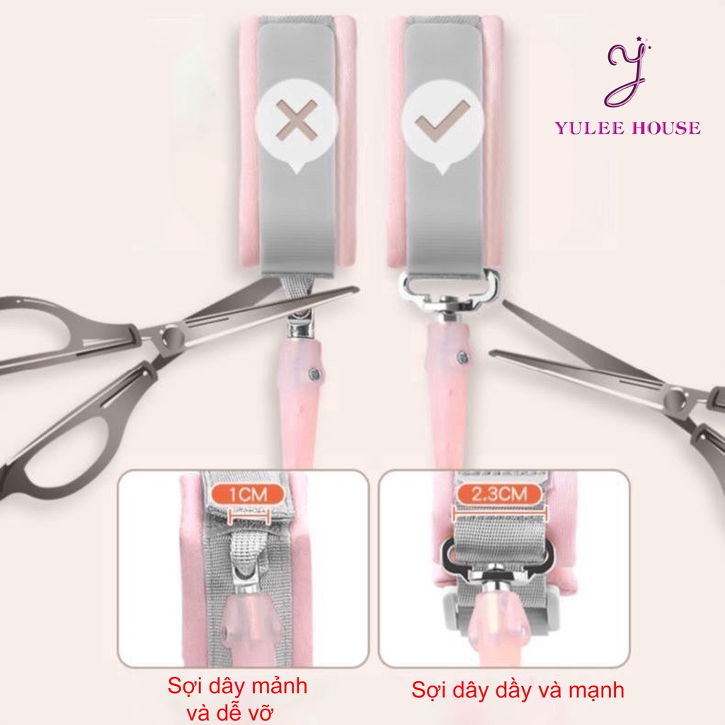 DÂY ĐEO TAY CHỐNG LẠC BÉ - VÒNG TAY DẮT BÉ AN TOÀN