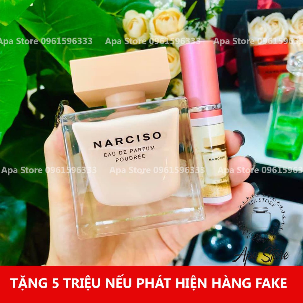 Nước Hoa Nữ Narciso Poudree Chai Lùn Full