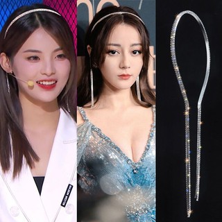 ( Trả Order ) Cài Tóc Đính Đá Kèm Tua Rua Bling Bling (Kèm Ảnh Thật)