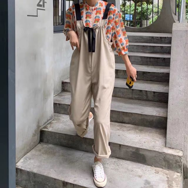 Quần yếm ống suông form dưới 65kg | BigBuy360 - bigbuy360.vn