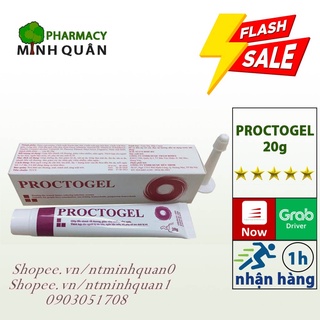 Gel bôi trĩ Proctogel ⚡Týp 20g⚡ – Gel bôi trĩ, giúp liền vết thư ơng_MINH QUÂN