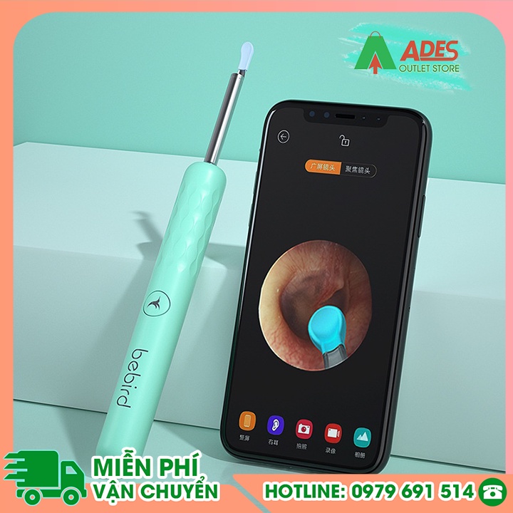Dụng cụ lấy ráy tai thông minh Xiaomi Bebird R1 / Bebird R3 - Bảo Hành Chính Hãng
