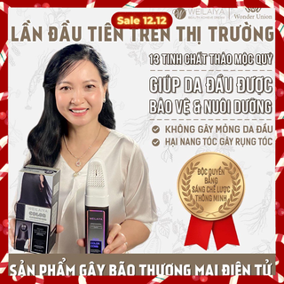 Dầu Gội Phủ Bạc Dưỡng Tóc Weilaiya 100ml (3 màu lựa chọn)