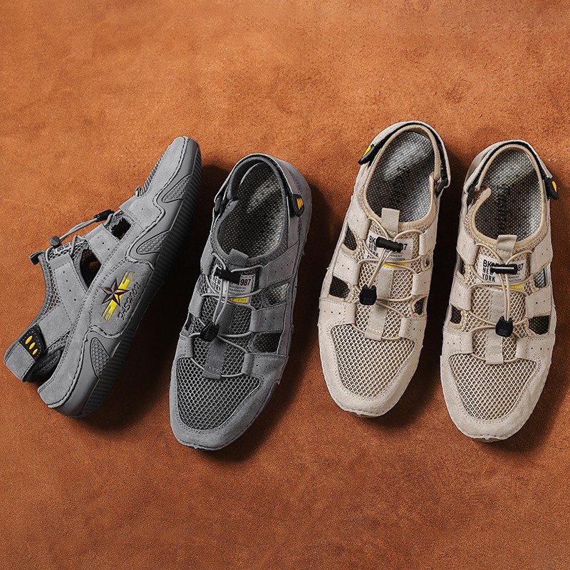 Giày sandal da thời trang dành cho nam giới