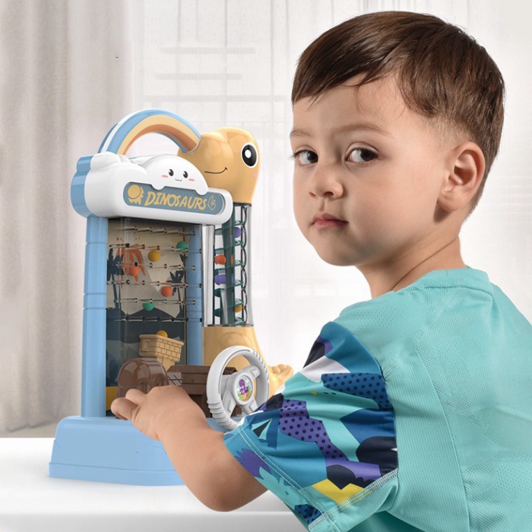 Đồ Chơi Máy Bắt Bóng Hạt Đậu hình ếch khủng long Đồ Chơi Giáo Dục