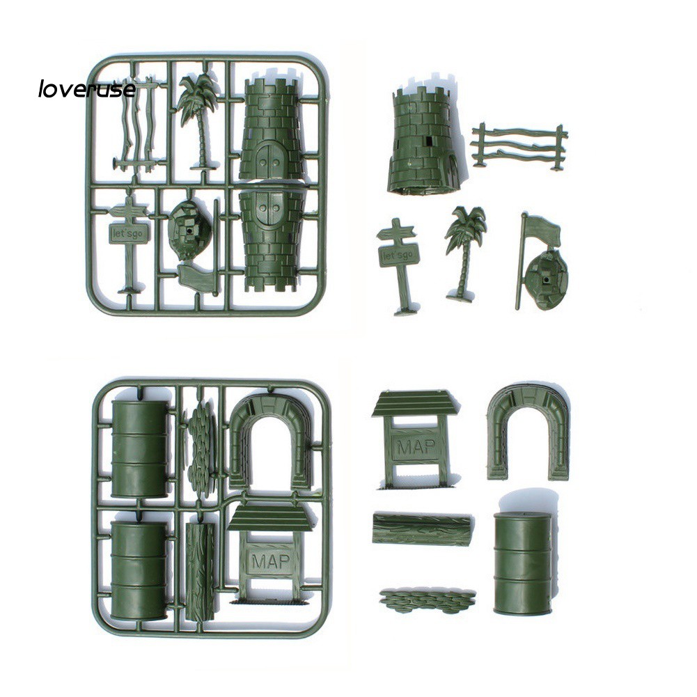 Set 36 Mô Hình Người Lính Đồ Chơi Bằng Nhựa Cho Bé