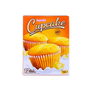 Bánh bông lan bơ sữa Topcake 300g (12 cái) nhiều hương vị