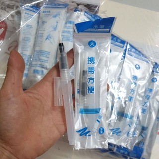 Bộ 3 cọ nước, cọ vẽ màu nước phù hợp với màu nước nén