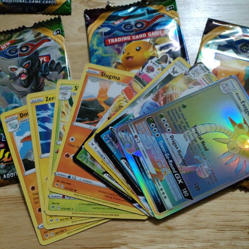 Thẻ bài pokemon 5 Pack