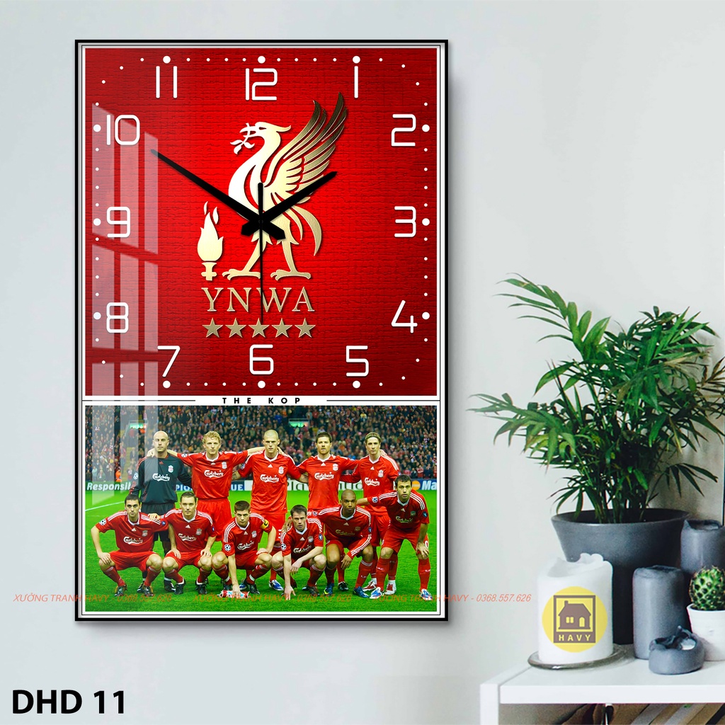 Đồng hồ Liverpool - phom chữ nhật
