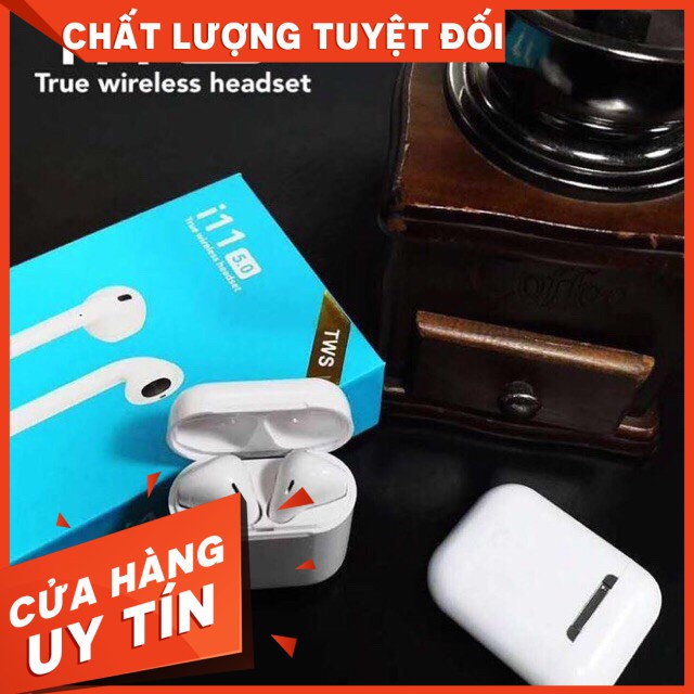 [FreeShip]Tai Nghe iphone i11s kết nối Bluetooth chính hãng bảo hàng 12 tháng - nghe được trên samsung, iphone,oppo