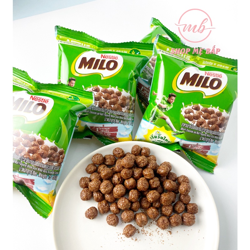 [Date: 12/07/22] Ngũ Cốc Ăn Sáng Nestlé Milo - Gói 15g