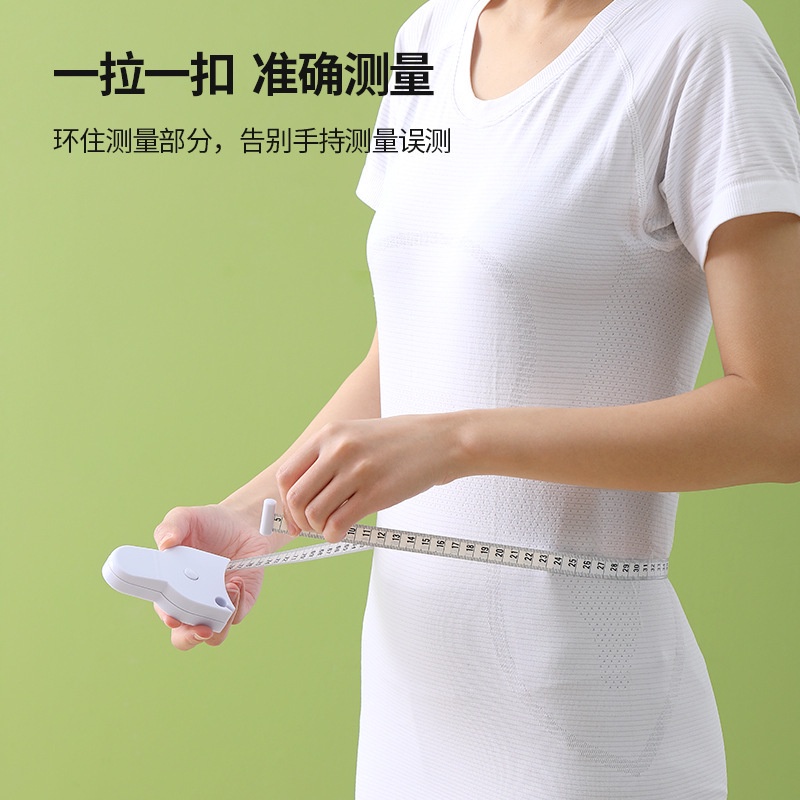 Thước Dây Đo Cơ Thể Tự Động Chính Xác 150cm Có Thể Thu Gọn