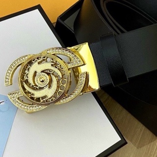 Thắt lưng nam thời trang cao cấp phong cách sang trọng - Dây nịt nam Mặt đá xoay khoá tự động giấu dây bên trong