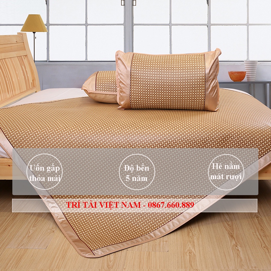 Chiếu điều hòa sợi mây tổng hợp hàng việt nam chất lượng cao