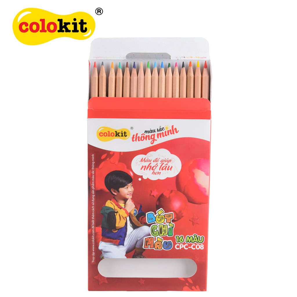 Bút chì màu ColorKit 16 màu CPC-C08