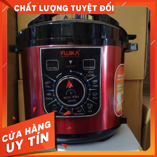 Nồi Áp Suất Điện 6L FUJIKA -JIPLAI-Công Suất 1000W -9 Chức Năng Nấu- Nồi Đa Năng -Hàng Chính Hãng- bh 12t