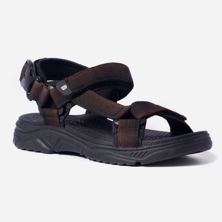 Giày Sandal Nam The Bily 01 Quai Chéo - Nâu Thổ Cẩm