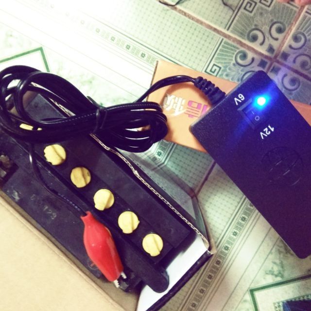 Sạc ắc quy 6v và 12v tự động ngắt khi đầy