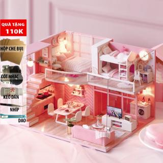 Mô hình Nhà búp bê Pink for Life L026