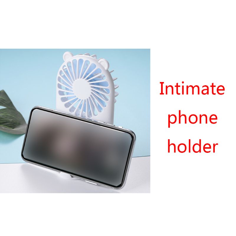 Quạt Mini Cầm Tay HSV 800mAh Có Thể Sạc Lại Bằng Cổng USB