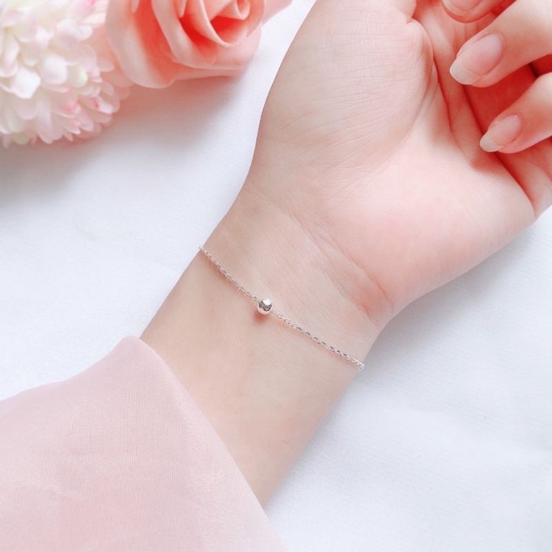 Lắc tay bi bạc basic 🌼TN JEWELRY