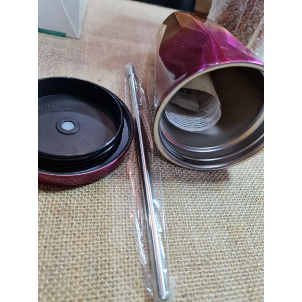 Ly giữ nhiệt chính hãng có logo, tag, đế ly in lazer thông tin (có ảnh chi tiết)