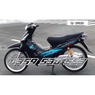 Tem Wave Đời đầu đen - mẫu super Nice xanh