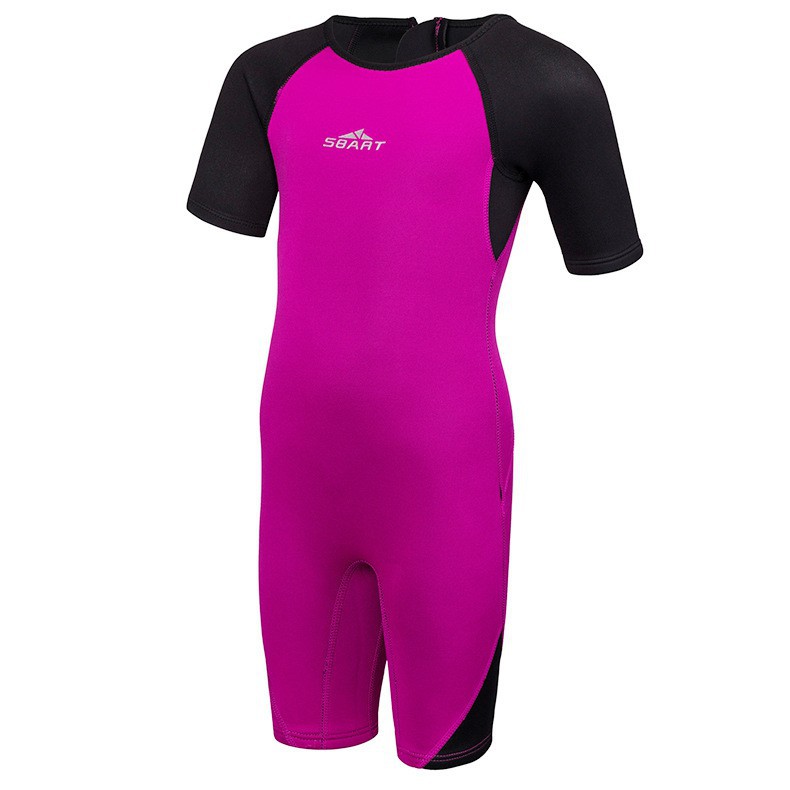 BỘ BƠI GIỮ NHIỆT DÀI TAY (WETSUIT 2MM) SBART CHO BÉ ་