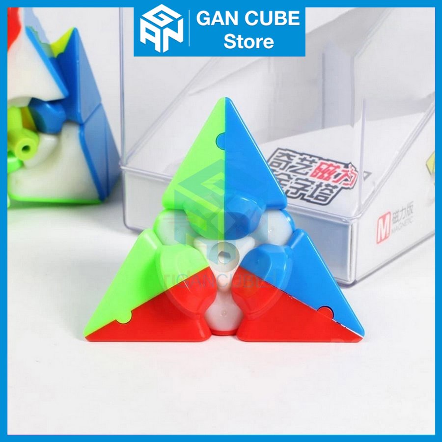 Rubik Pyraminx Nam Châm QiYi MS Magnetic Stickerless Rubic Tam Giác Đồ Chơi Trí Tuệ - GAN CUBE Store
