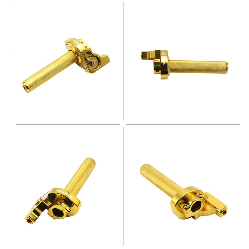 ACERBIS 22mm CNC Aluminum Acerbs Throttle Grip Quick Twister + Throttle Cable