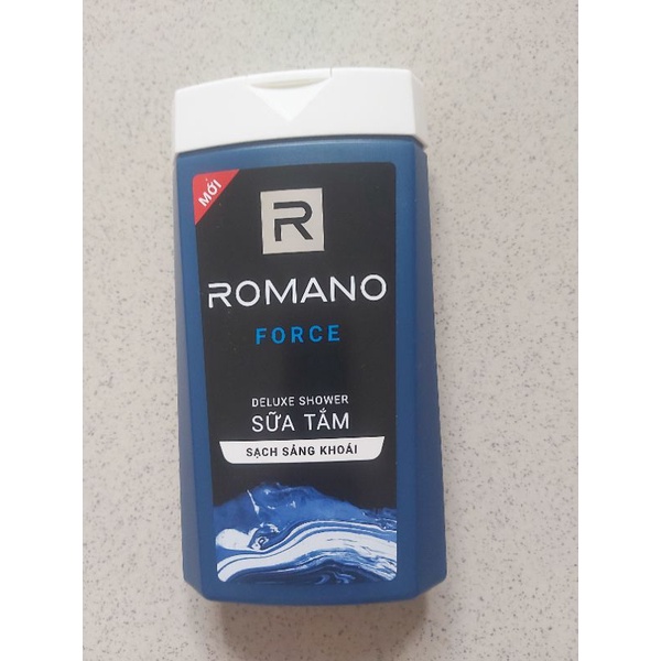 (Xả kho bán lỗ) Sữa tắm cao cấp romano 180g force xanh dương