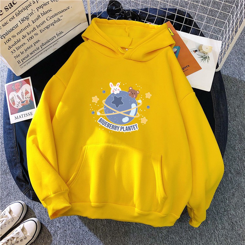 [FREESHIP]Áo khoác Hoodie BERRY SAO Chất Nỉ Bông Dày Dặn Ấm Áp Hot Trend UNISEX