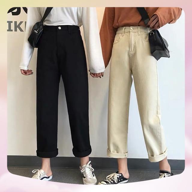 Quần kaki ông suông basic ulzzang